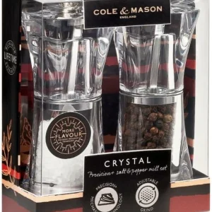 Cole & Mason Crystal Salz- Und Pfeffermühle Geschenkset, 12,5 Cm 9